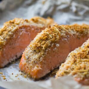 Horseradish Crusted Salmon