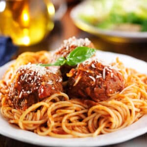Spaghetti and Meatballs