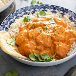 Butter Chicken with Rice