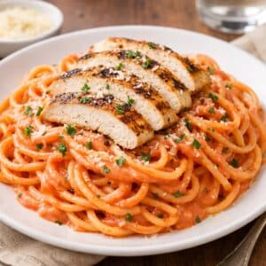 Mindful Meals Grilled Chicken with Pink Sauce