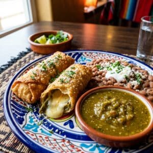Chili Rellenos with Pork Green Chili