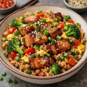 Pork Belly Fried Rice