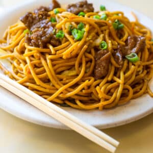 Beef Tenderloin Lo Mein