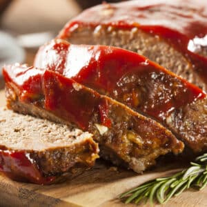 Meatloaf with Mashed Potatoes