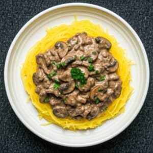 Mindful Meals Beef Tenderloin Stroganoff