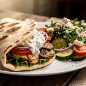 Grilled Chicken Gyro
