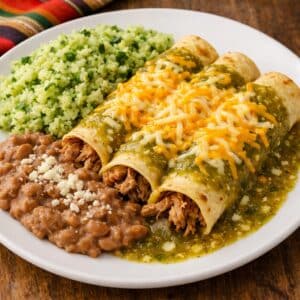 Sweet Pork Enchiladas