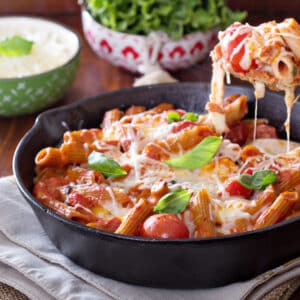 Five Eggs' Baked Penne