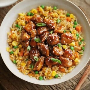 Teriyaki Chicken Fried Rice