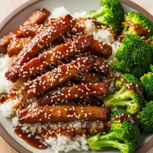 Garlic Ginger Sticky Pork