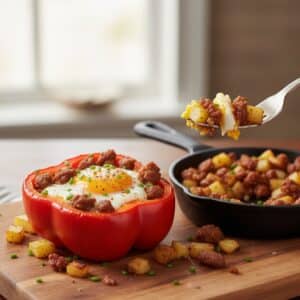 Mindful Mornings Bell Pepper Egg Cup