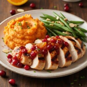 Mindful Meals Cranberry Orange Chicken
