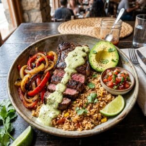 Mindful Meals Steak Fajitas Bowl