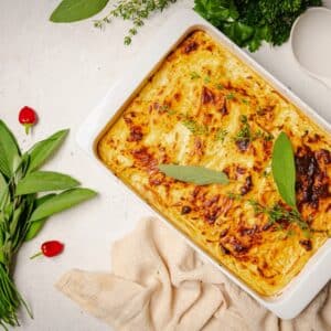 Mindful Meals Chicken Corn Chowder Pot Pie with Mashed Potato Topping